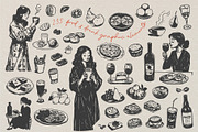 Hand-Drawn Food & Drink Illustration, a Food Illustration by La Petite Line Art (Thumbnail 4 of 12)