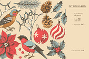 Hand Drawn Christmas, a Pattern Graphic by GreyLilac (Thumbnail 4 of 9)