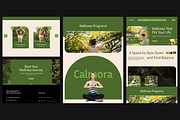 Figma Wellness Landing Page, a Landing Page Template by Musara (Thumbnail 6 of 6)