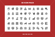 Growth hacking icons, an Outline Icon by Wencory (Thumbnail 1 of 2)
