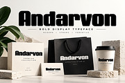 Andarvon, a Slab Serif Font by Wow Magic (Thumbnail 1 of 5)