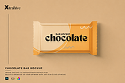 Chocolate Bar Packaging Mockup, a Packaging Mockup by Xtrahive (Thumbnail 1 of 2)
