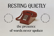 CS Ravella Drawn, a Serif Font by Craft Supply Co. (Thumbnail 2 of 8)