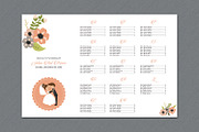Wedding Seating Chart Template, an Invitation Template by retrographix (Thumbnail 1 of 3)