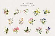 -30% Off Watercolor Wildflowers, an Object Illustration by bloomscape (Thumbnail 4 of 5)