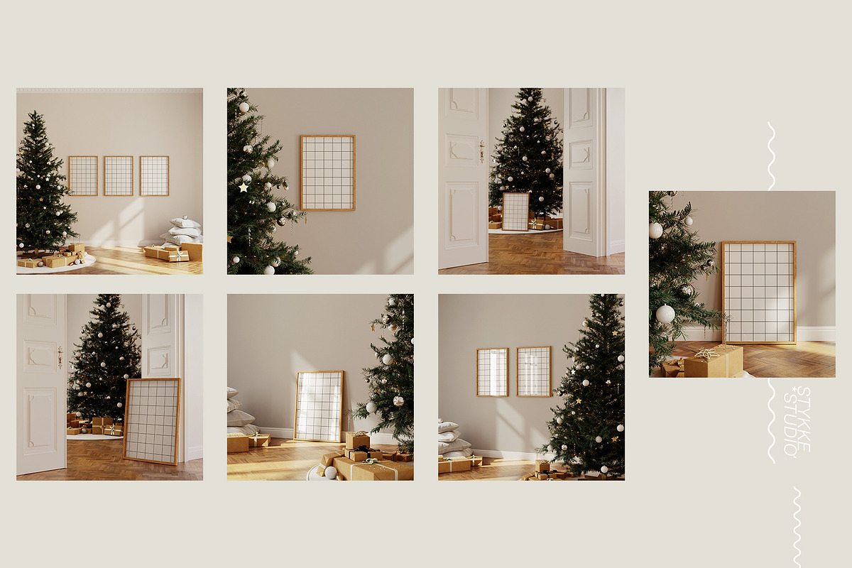BOXING DAY | Christmas Frame Mockup, a Household Mockup by Stykke Studio (Photo 5 of 5)