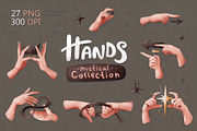 HANDS. Mystical collection, an Illustration by Izobova (Thumbnail 1 of 2)