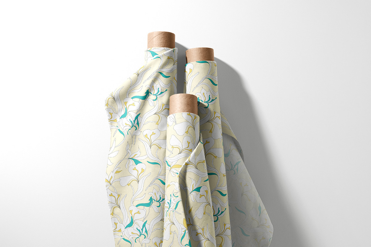 Colorful Orchid Floral Pattern, a Pattern Graphic by StudioGlouna (Photo 8 of 9)