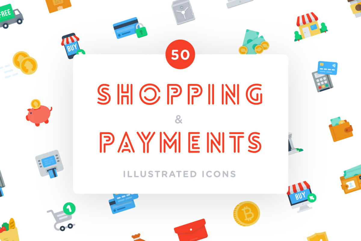 Shopping and Payments Icons, an Icon by Joe_Allison (Photo 1 of 3)