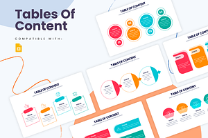 Table Of Content Google Slides