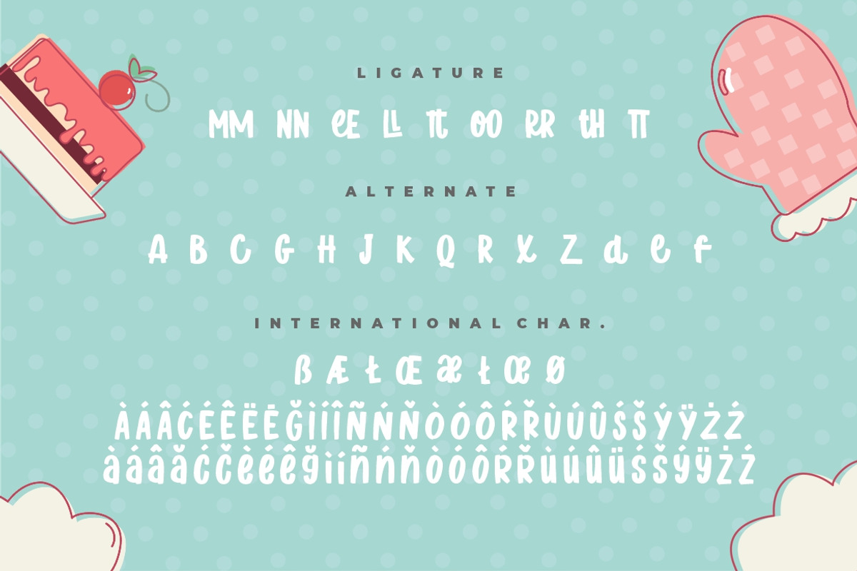 Brownies Fun Children Display, a Font by Creatype Studio (Photo 8 of 9)