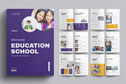 Education Template, a Brochure Template by E-Type (Thumbnail 1 of 7)
