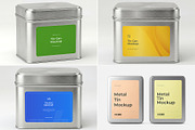 Metal Tin Can Mockup Bundle, a Packaging Mockup by graphypix (Thumbnail 1 of 14)