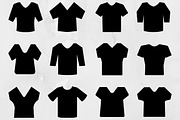 Shirt Silhouette SVG, an Object Illustration by newminddesign (Thumbnail 1 of 10)