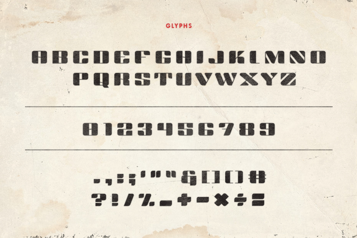 SPUTNIK Font preview 2