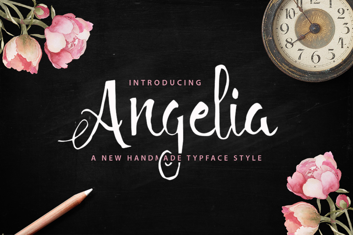 Angelia Script (50% off)