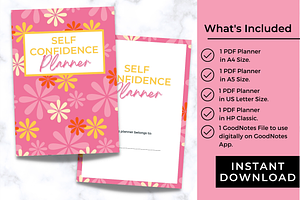 Self-Confidence Planner - Printable