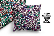 Hand-drawn Tropical Flower Patterns, a Pattern Graphic by ASTUDIO (Thumbnail 2 of 7)