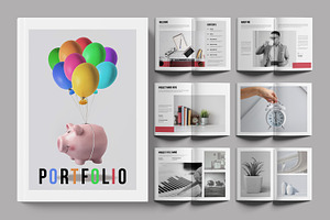 Portfolio Layout, a Brochure Template by ContestDesign