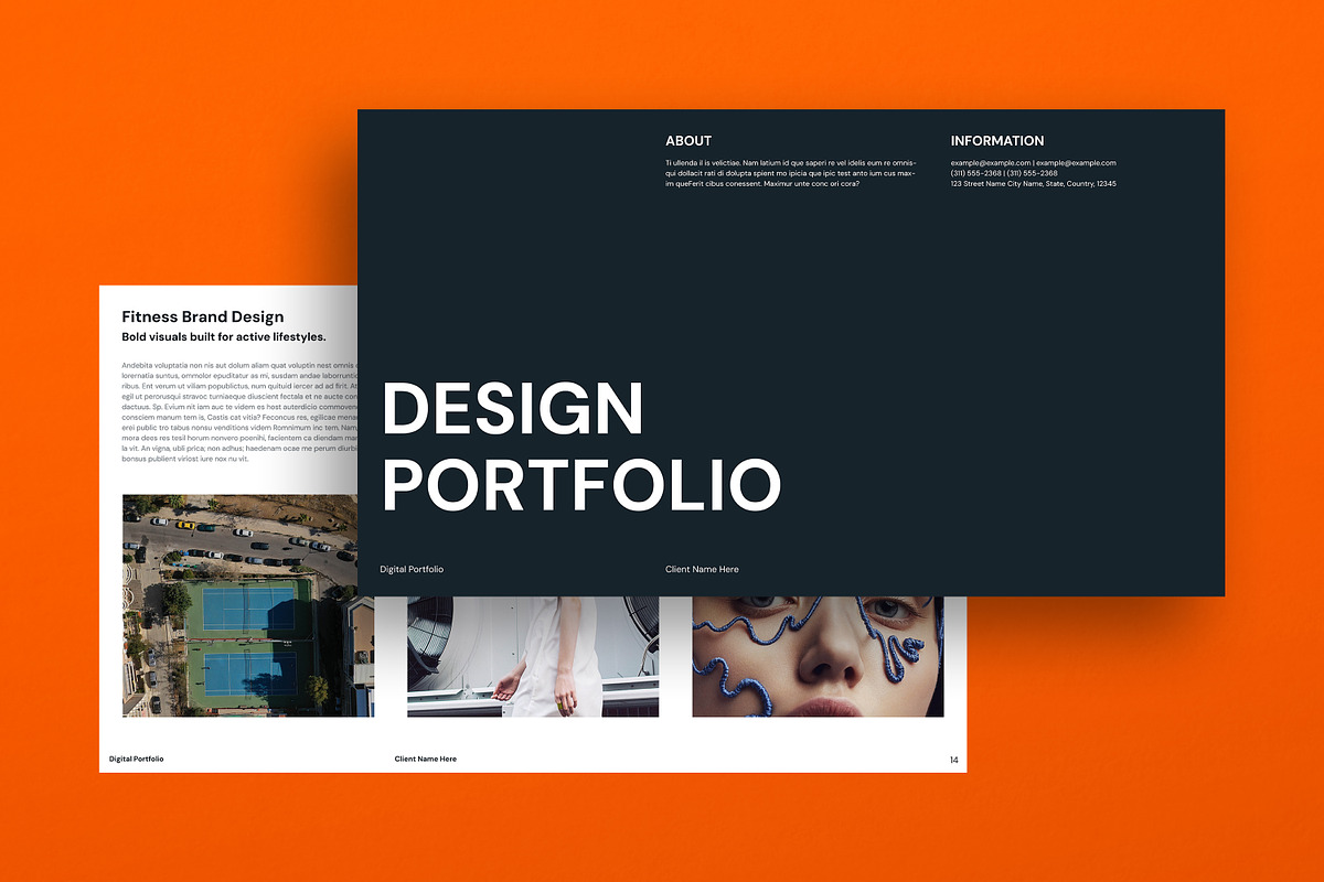 Portfolio Presentation Template, a Presentation Template by Artisan Vibes (Photo 8 of 12)