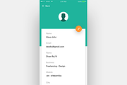 Complete iOS ui kit for delivery app, an UI Kit Template by Divanraj (Thumbnail 23 of 29)