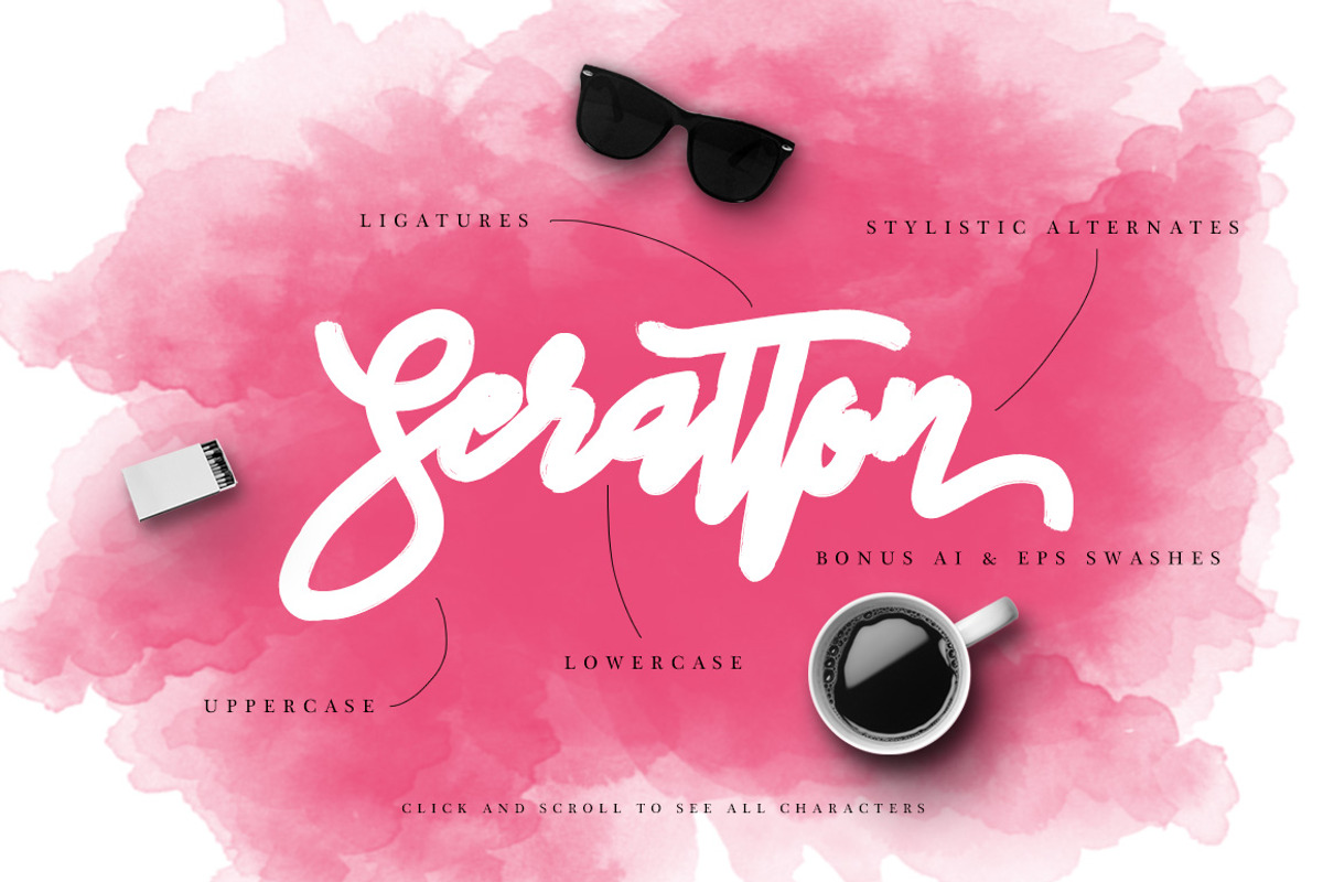 Passion Typeface, a Script Font by Maulana Creative (Photo 3 of 8)