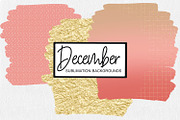 December Sublimation Backgrounds, an Illustration by illuztrate (Thumbnail 2 of 6)
