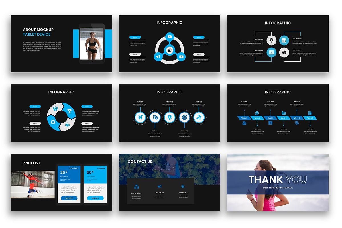 Baturina – Sports Keynote Template, a Presentation Template by kreatifreya (Photo 3 of 5)