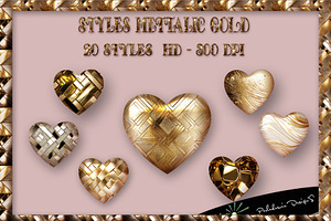 STYLES METTALIC GOLD