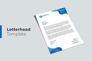 Letterhead Template, a Stationery Template by xtratimebd (Thumbnail 1 of 2)