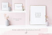 The Golden Frame mockup BUNDLE, a Print Template by White Hart Co. (Thumbnail 2 of 4)