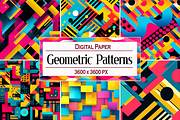 Geometric Patterns, a Pattern Graphic by Printable Treasure (Thumbnail 1 of 4)