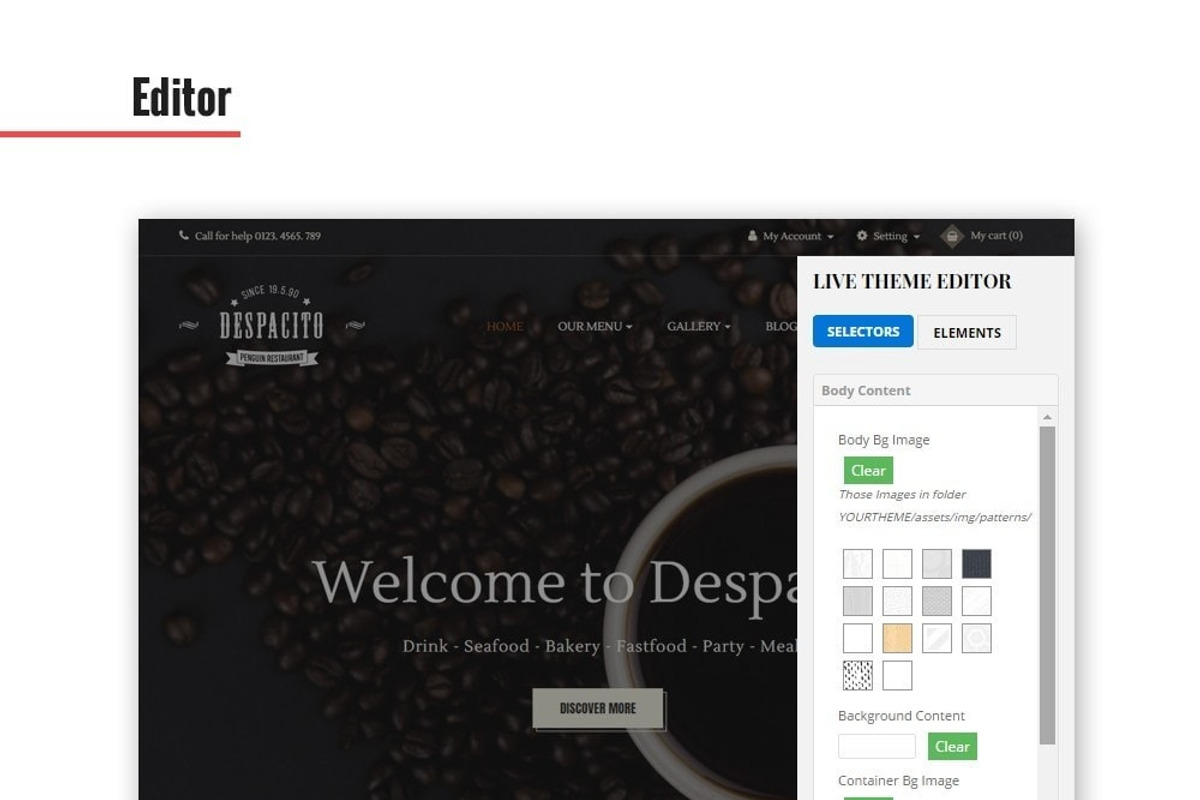 Lep Despacito, a Bootstrap Template by LeoTheme (Photo 3 of 7)