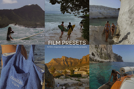 15 FILM MOBILE LIGHTROOM PRESETS