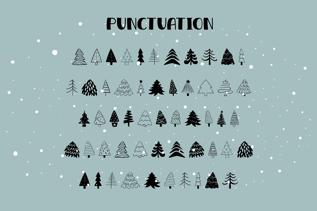 Pine OTF Dingbats Font, a Symbol Font by DREAMs Soul G. (Photo 3 of 4)