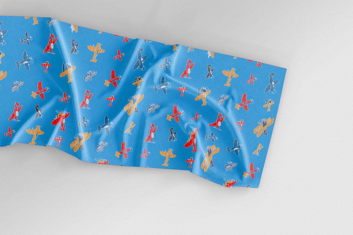 Airplanes. 30 vector patterns, a Pattern Graphic by Alena Stoyko design (Photo 4 of 13)