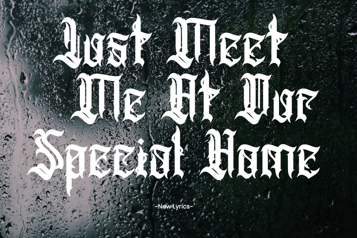Lancielot - Medieval Blackletter, a Blackletter Font by Dhabee (Photo 14 of 15)