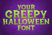 Wicked Night – Spooky Halloween Font, a Font by Pekotype (Thumbnail 2 of 13)