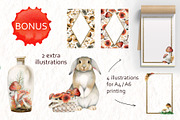 Forest Mushrooms: Edible & Poisonous, a Seasonal Illustration by Elena Malgina Clipart (Thumbnail 12 of 13)