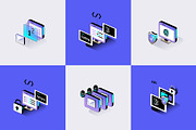 Cybersecurity Isometric Icons, a Solid Icon by Polar Vectors (Thumbnail 2 of 10)