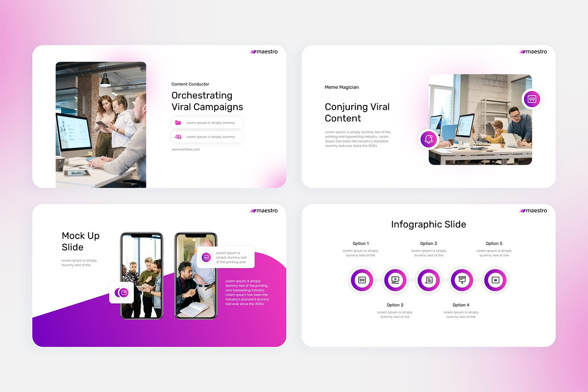 Maestro Gradient Business, a Presentation Template by Interpitch (Photo 7 of 8)