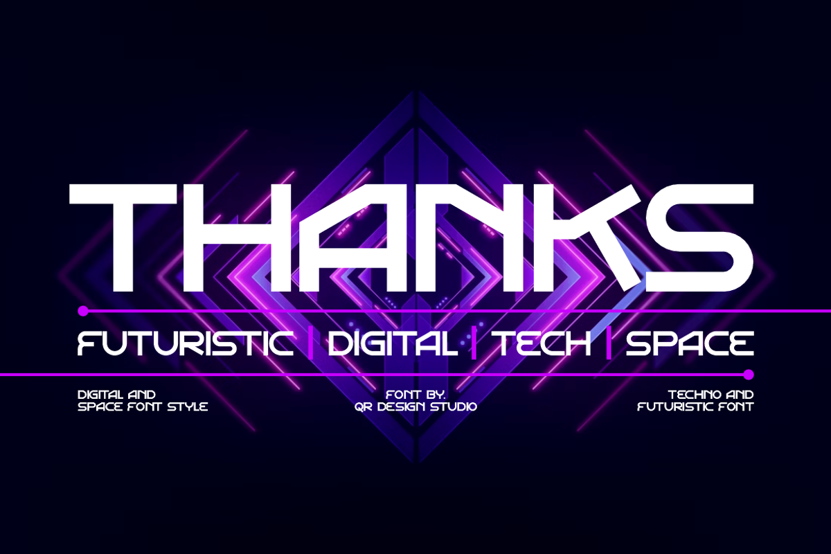 Gostane - Futuristic Tech Font, a Sans Serif Font by QR Design Studio (Photo 7 of 7)