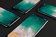 Apple iPhone X - Mockup, an iPhone Mockup by Iamjaydesign (Thumbnail 5 of 6)