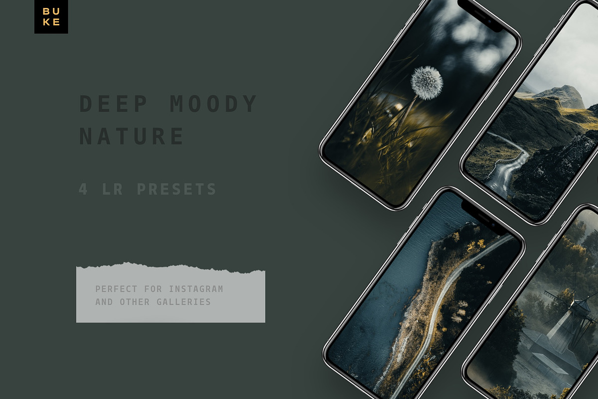 Moody Bay – 4 Pro Lightroom Presets, a Preset Add-On by SHOOM HOUSE (Photo 2 of 9)