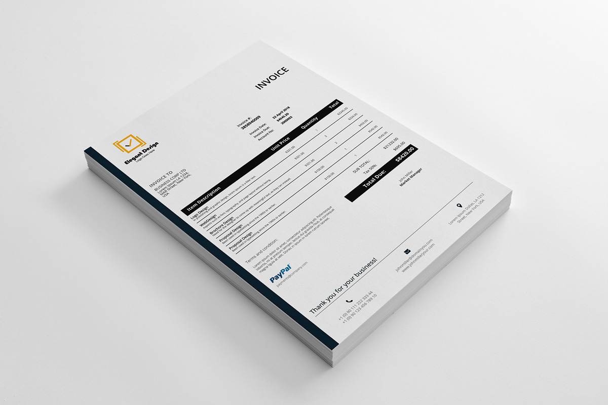Corporate Identity, a Stationery Template by SlideCo (Photo 6 of 8)