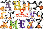 Halloween Alphabet Sublimation, an Illustration by Dream Creation (Thumbnail 1 of 6)
