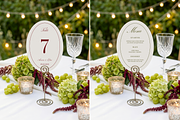5x7 Oval Table Number Card Mockup, an Advertising Mockup by Serenefeeling (Thumbnail 2 of 8)