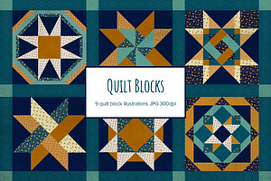 Quilt Block Illustrations