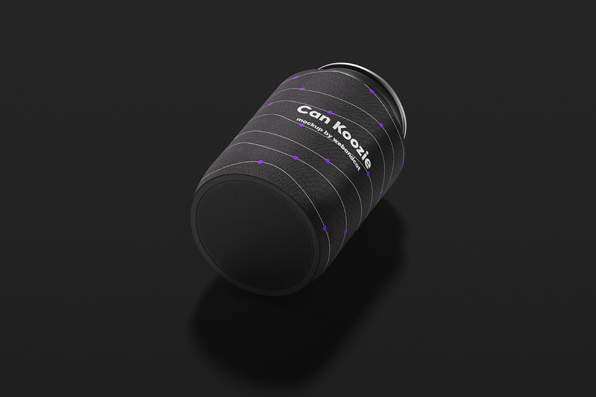 Can Cooler Mockup, a Cups & Container Mockup by WebAndCat (Photo 11 of 16)