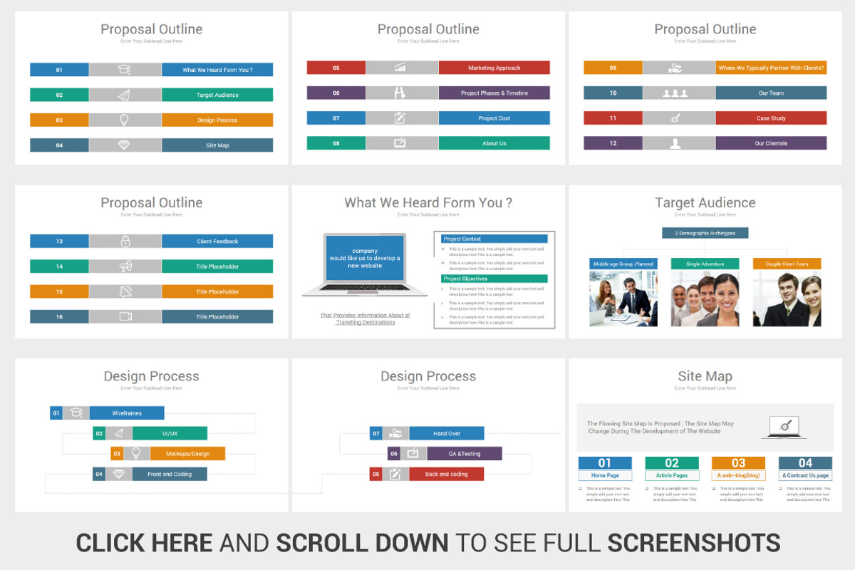 Business Proposal Google Slides, a Presentation Template by OceanArt (Photo 12 of 20)